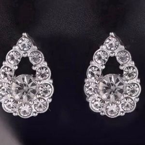 Sterling Silver Teardrop Earrings